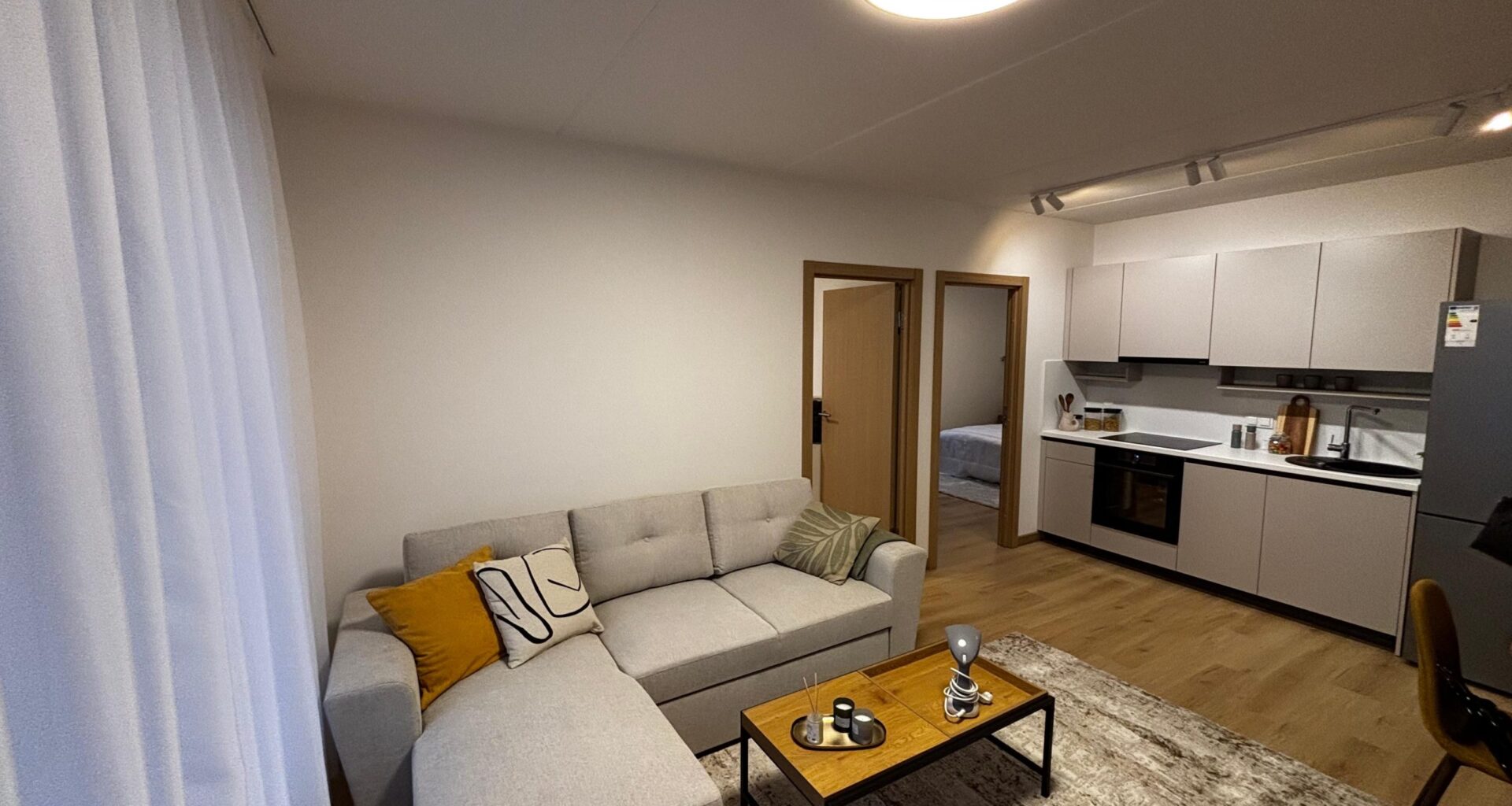 Iespēja apskatīt demo dzīvokli jaunajās mājās