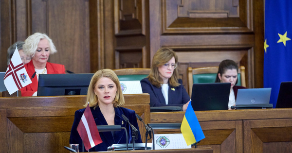 Ministru prezidentes Evikas Siliņas runa Saeimas ikgadējās ārpolitikas debatēs