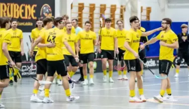 Florbola klubs "Rubene" pārliecinoši uzvar Jēgevas "Tähe/Olivia"