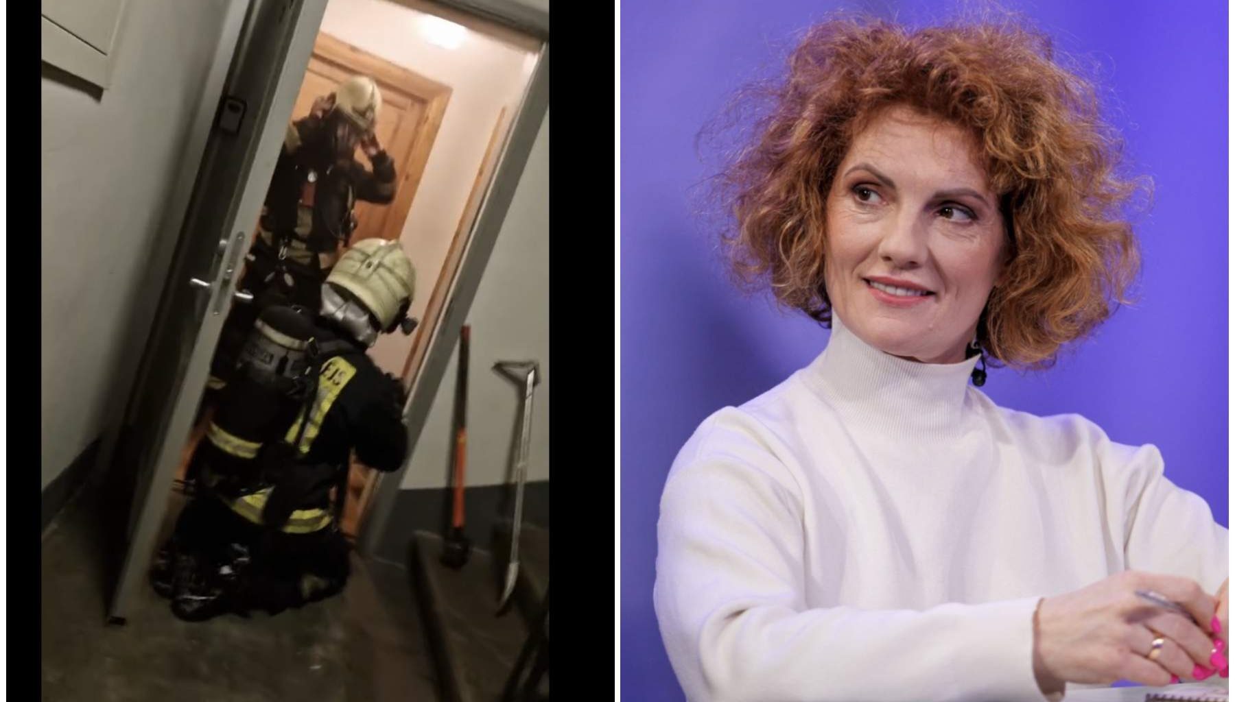 “Tikai lūdzu – apģērbies un nāc ārā!” Ieva Brante piedzīvojusi šausminošu situāciju un ir no sirds pateicīga ugunsdzēsējiem