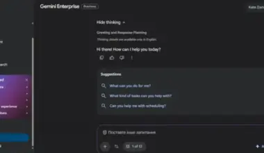 Google piedāvā bezmaksas 30 dienu izmēģinājuma periodu Gemini Enterprise
