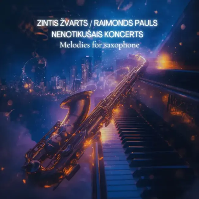 Izdots jauns Zintja Žvarta albums ar Raimonda Paula melodijām saksofonam