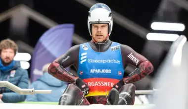 Kristers Aparjods ceturtais Eiropas čempionātā kamaniņu sportā, no medaļas šķir nepilna desmitdaļa sekundes