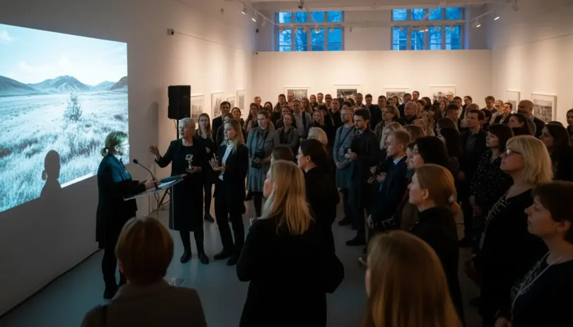 Kultūras gada sākums: izziņoti "Zelta mikrofona" un "Lielā Kristapa" nominanti, atklāta Ābola izstāde