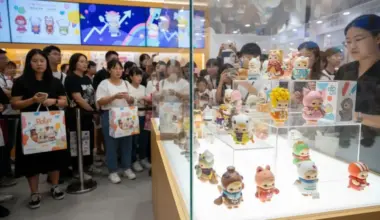 “Labubu” ražotāja “Pop Mart” akciju vērtība strauji kāpj; jauns produkts veicina popularitāti