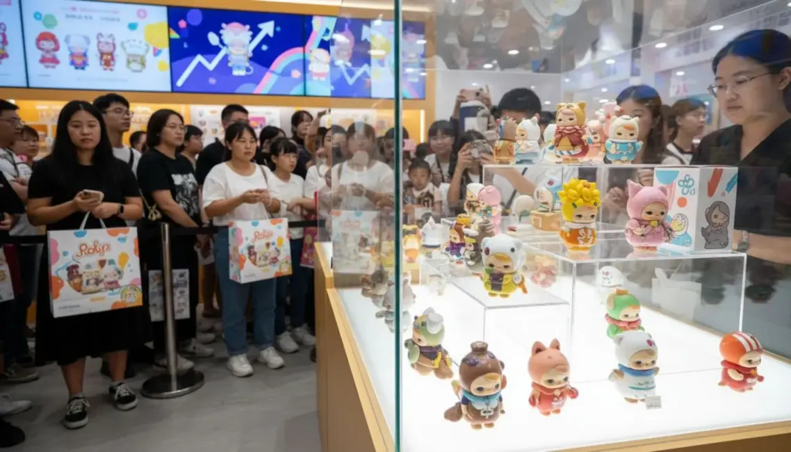 “Labubu” ražotāja “Pop Mart” akciju vērtība strauji kāpj; jauns produkts veicina popularitāti