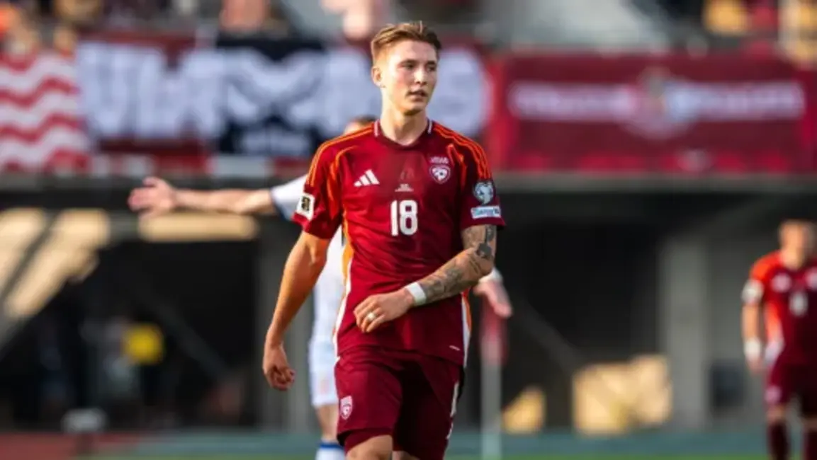 Latviešu uzbrucējs Dario Šits joprojām nespēj nostiprināties Madrides "Atlético" B sastāvā