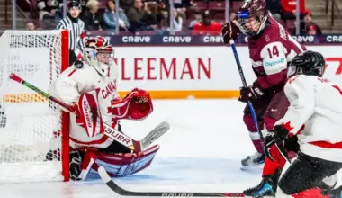 Latvijas juniori pasaules čempionātā: Cerības pret Kanādu, realitāte pret Somiju