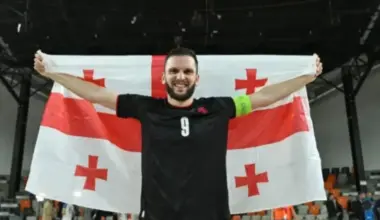 Latvijas telpu futbola izlase veiksmīgi debitē Eiropas čempionātā, uzvarot Gruziju