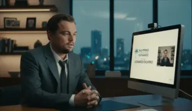 Leonardo Di Kaprio attālināti saņem balvu "Palm Springs" festivālā Venecuēlas krīzes dēļ