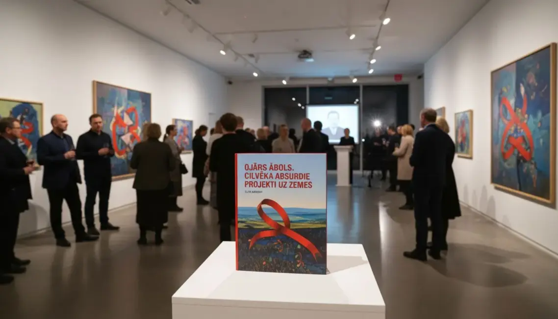 Līdz ar Ojāra Ābola izstādi klajā nākusi monogrāfija par mākslinieka dzīves un daiļrades pretrunām