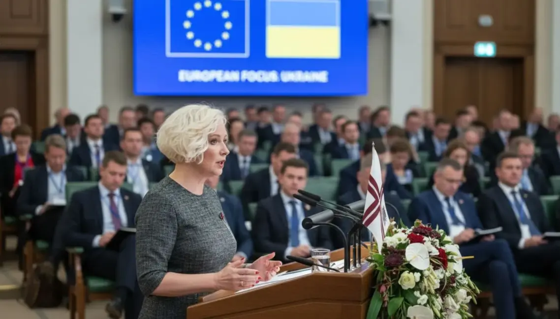 Mieriņa uzsver, ka Eiropai nedrīkst pievērst mazāku uzmanību Ukrainas ziņām