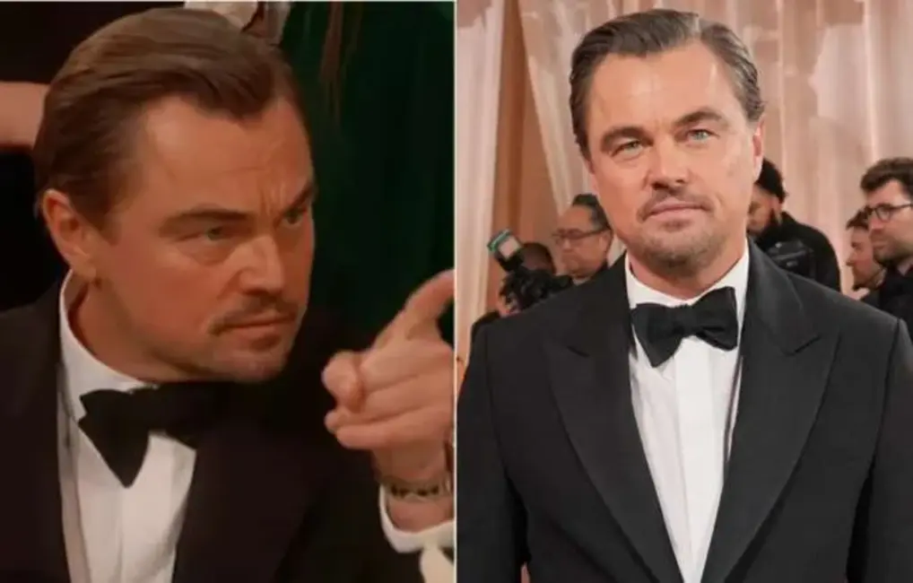 "Neesmu stukačs." Leonardo Di Kaprio atsakās atklāt, ar ko runāja "Zelta globusu" klipā