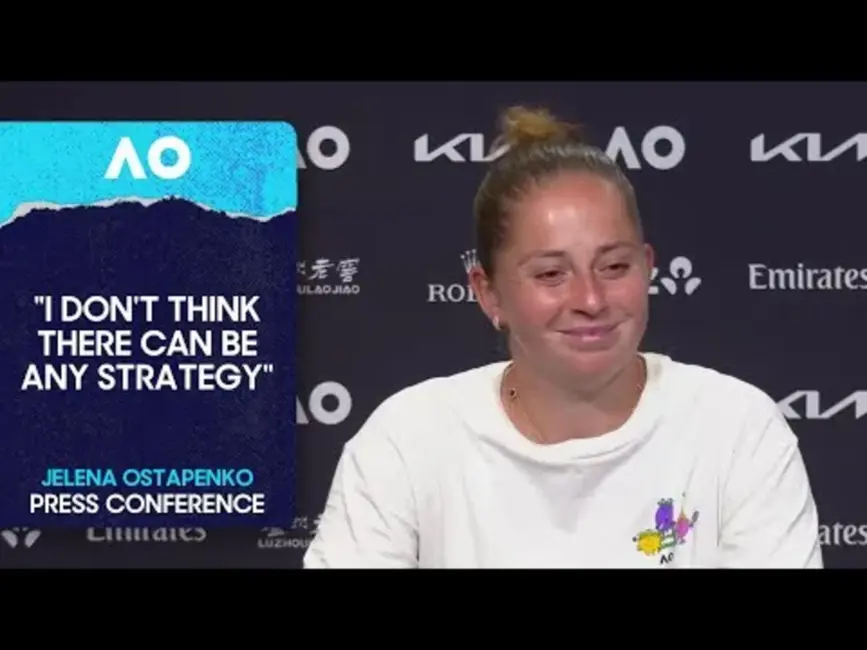 Ostapenko panāk uzvaru Austrālijas atklātā čempionāta pirmajā kārtā, atzīstot sākuma grūtības
