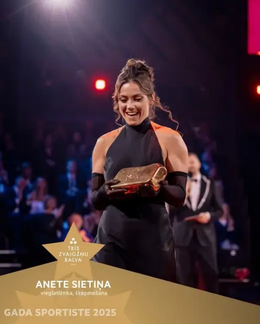 Par gada labākie sportisti Latvijā ir vieglatlēte Anete Sietiņa un riteņbraucējs Toms Skujiņš