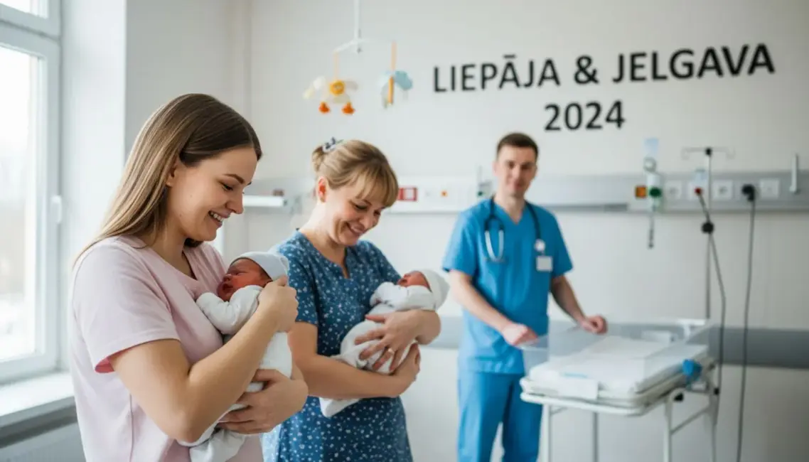 Pirmie mazuļi 2026. gadā Latvijā dzimuši Liepājā un Jelgavā