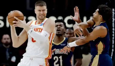 Porziņģis gūst 13 punktus "Hawks" pārliecinošā uzvarā pār "Pelicans"