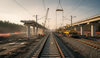 Rail Baltica: Uzsākta 19 kilometru jauna posma būvniecība uzņēmuma līnijās