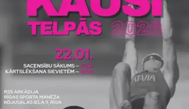Rīgā norisinās nozīmīgākās Latvijas ziemas vieglatlētikas sacensības, pulcējot rekordistus un ārvalstu sportistus