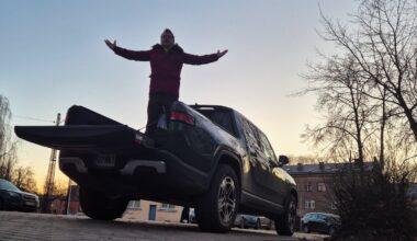 Rivian R1T with Karlis Mendzins