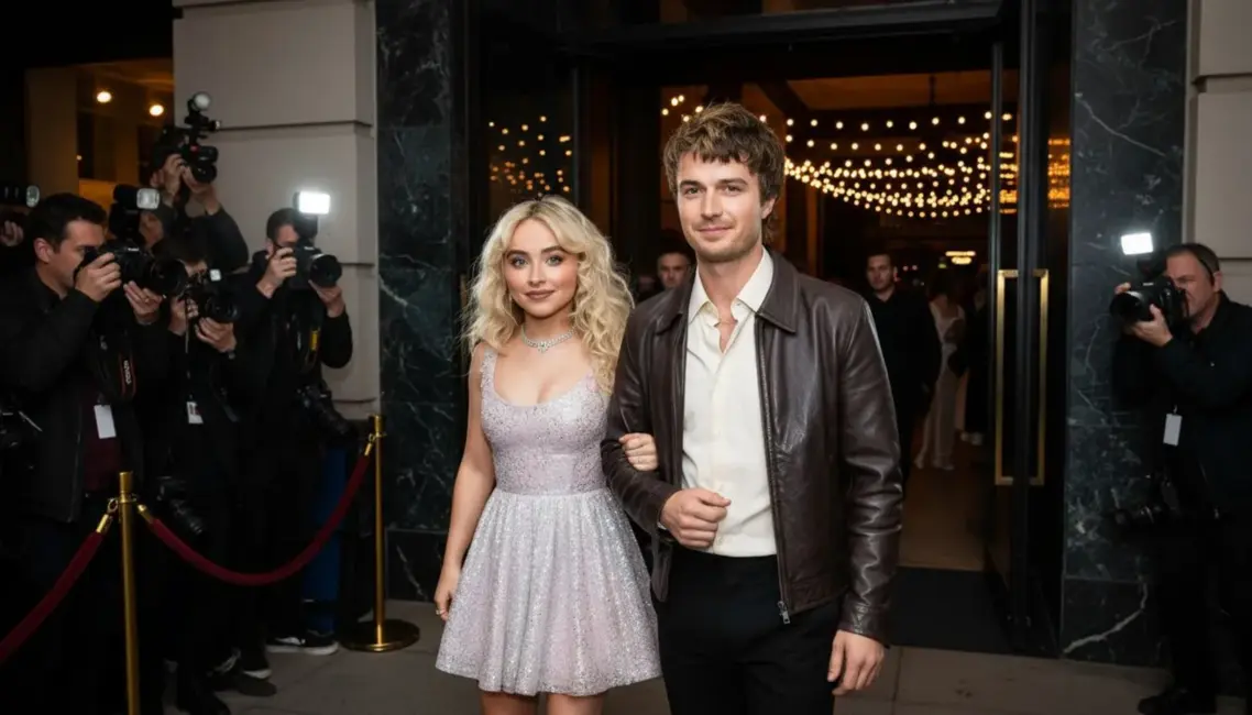 Sabrina Kārpentere un Džo Kīrijs kopā ballītē: vai sākusies jauna slavenību romāns?