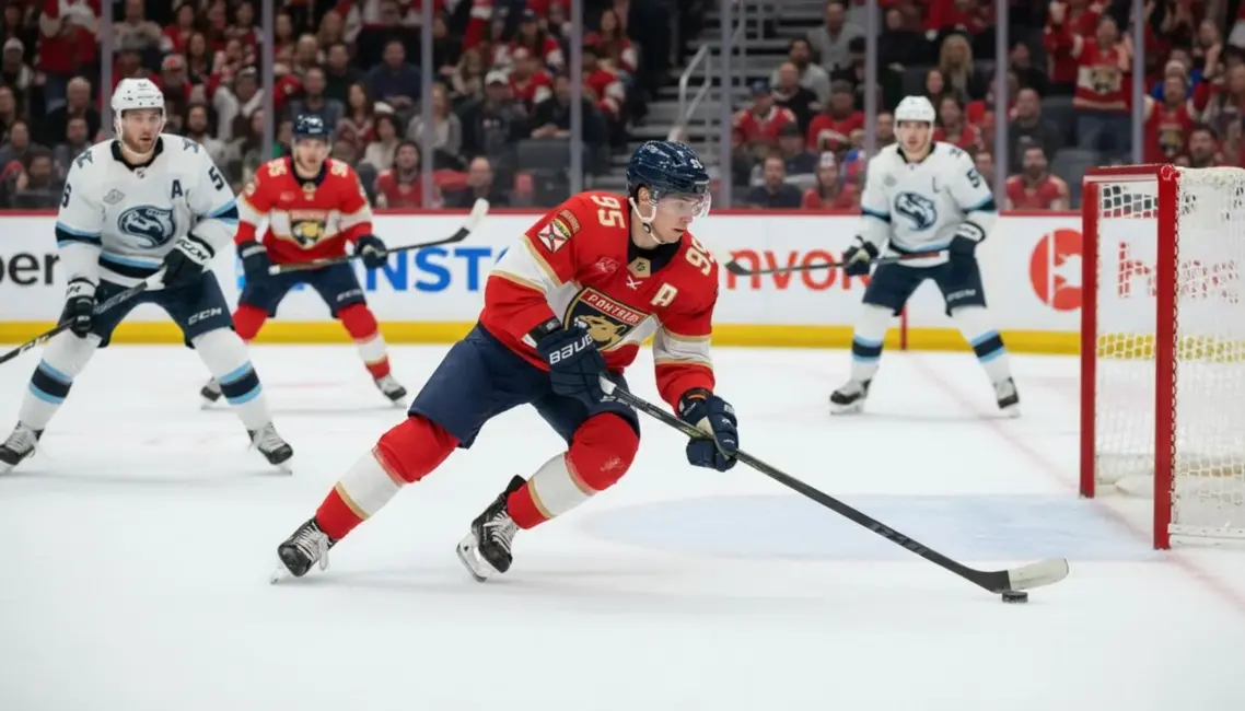 Sandis Vilmanis gūst savus pirmos vārtus NHL