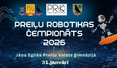 Robotikas interesenti 31. janvārī tiek aicināti uz 8. Preiļu robotikas čempionātu
