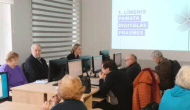 Digitālās prasmes ikvienam – Ogres novada iedzīvotāji vēl var paspēt pieteikties bezmaksas mācībām