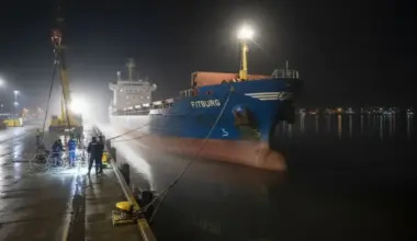 Somija konfiscē kuģi "Fitburg" aizdomās par zemūdens kabeļa bojāšanu