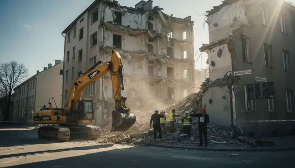 Sprādziens Bauskas ielā: jāatmaksā hipotekārais kredīts par nojaukto ēku?