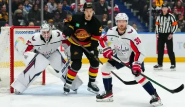 Teodors Bļugers veiksmīgi atgriežas pēc traumas, veicinot "Canucks" sniegumu ar aktīvu spēli