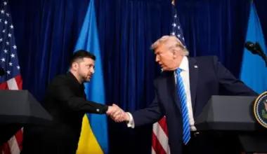 Tramps un Zelenskis saskata virzību uz risinājumu Donbasā, taču ceļš ir sarežģīts