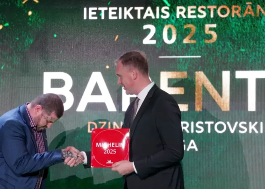 Vecrīgā janvāra beigās durvis aizvērs "Michelin Guide" iekļautais restorāns "Barents"
