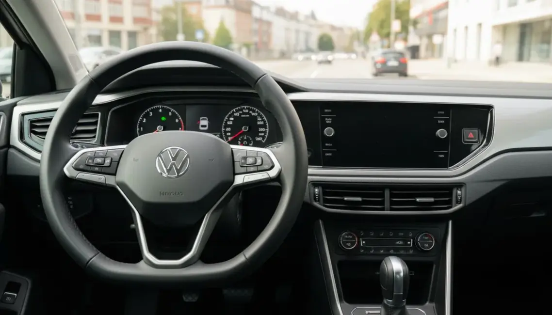 Volkswagen Polo atgriežas pie fiziskām pogām un klasiskām mērinstrumentu skalām