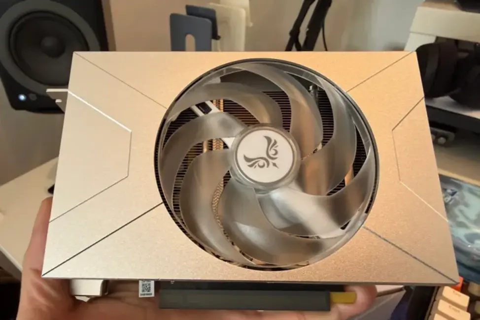 Zephyr izstrādā jaudīgu, bet kompaktu RTX 4070 Ti Super ar vienu dzesētāju un masīvu vara radiatoru