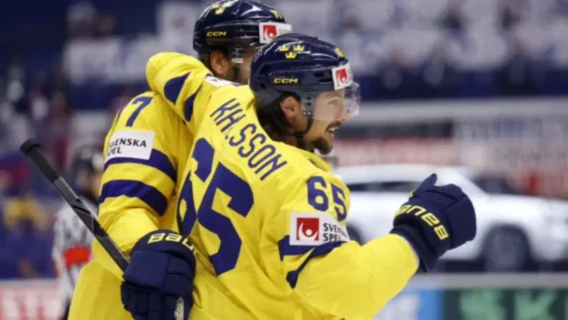 Zviedrijas hokeja izlase uz 2026. gada Olimpiskajām spēlēm ar NHL zvaigznēm