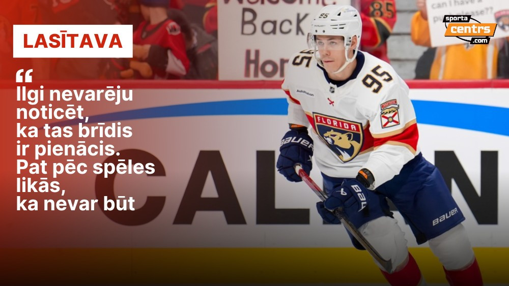 "Emocionāli vairāk izbaudīju otro, nevis pirmo spēli NHL" – Hokejs – Sportacentrs.com