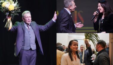 Aktieris Jānis Skanis ar vērienu nosvin 75. jubileju. Tik daudz slavenu viesu! — Santa