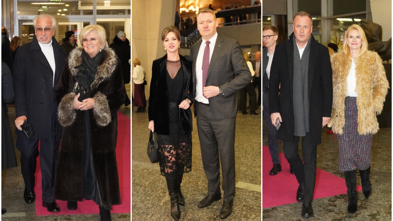 Sabiedrības krējums satiekas laulības drāmas Sapņu novele pirmizrādē — Santa