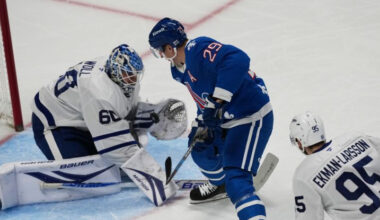 Makkinons un Makdeivids turpina sacensties rezultativitātē, Karolīna izglābjas no 0:3 – Hokejs – Sportacentrs.com