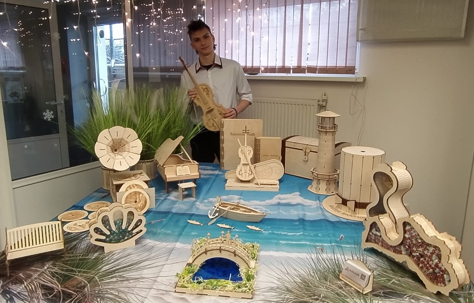 Mūzika, kas kļuvusi taustāma. Ceļš līdz izstādei ilga vairākus gadus