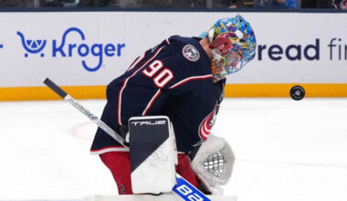 Merzļikins paliks Kolumbusas vārtos, šonakt tikšanās ar Bedārdu – Hokejs – Sportacentrs.com