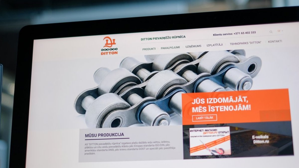 Pasludināta "Ditton pievadķēžu rūpnīca" maksātnespēja