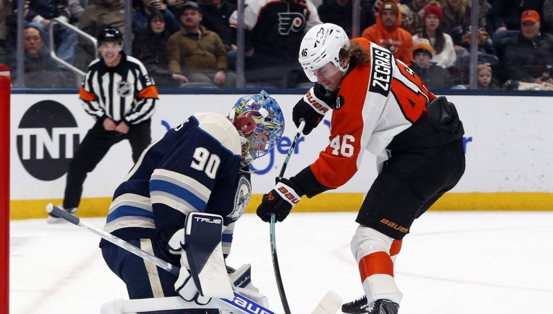 Ar Merzļikinu vārtos Kolumbusa turpina uzrāvienu – Hokejs – Sportacentrs.com