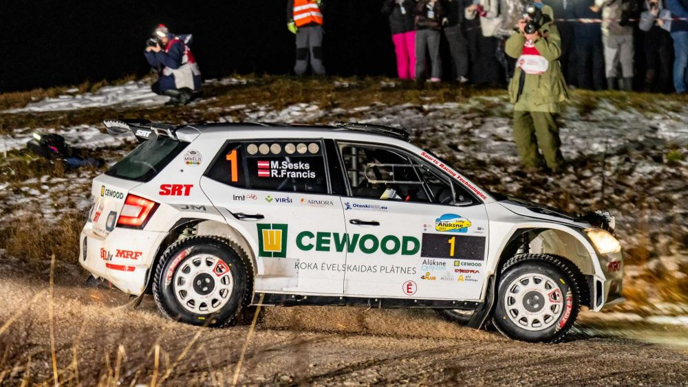 Seska/Franča ekipāža neapturama nakts ātrumposmos Alūksnē – Motoru sports – Sportacentrs.com