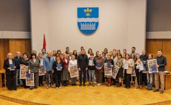 Pašvaldība sveica Ziemassvētku noformējuma konkursa uzvarētājus