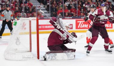 Divi talantīgi Latvijas hokeja vārtsargi savu nākotni saista ar koledžu sportu