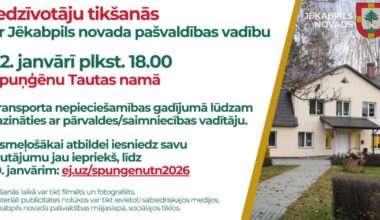 Pašvaldības vadība aicina uz tikšanos Spuņģēnos / Brīvā Daugava