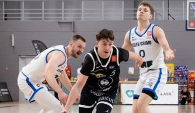 "Valmiera Glass"/ViA pārspēj Igaunijas basketbola grandu