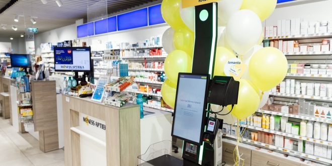 Pašapkalpošanās kases “Mēness aptiekās” – jauninājums farmaceitiskās aprūpes pieejamības paplašināšanai